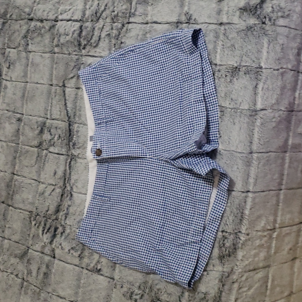 Old navy blue and white shorts